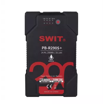 SWIT ELECTRONICS PB-R290S+ vattentätt V-Mount Li-Ion-batteri 290 Wh
