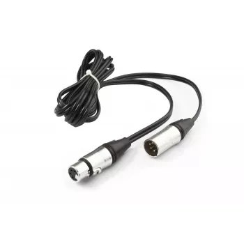 SWIT ELECTRONICS S-7102 3 m 4-polig XLR DC-strömkabel för professionell video- och broadcastutrustning
