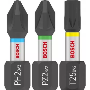 Bosch skruvdragarbitsset PRO Impact PH2 PZ2 T20 T25 T30 x5 25-delar (2608521U63)