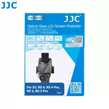 JJC 4x härdat glasskärmsskydd för DJI RS 3 / RS 3 Pro / RS 4 / RS 4 Pro gimbal LCD