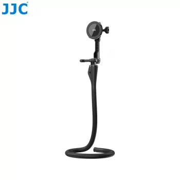JJC TP-FT3 flexibelt stativ, enbensstativ och arm med MagSafe-hållare för smartphone och GoPro