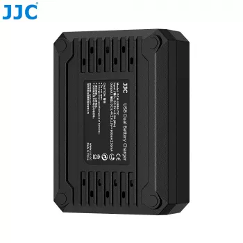 JJC Dual USB-laddare för 2x Nikon EN-EL15 EN-EL15a EN-EL15b EN-EL15c batterier