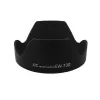 JJC motljusskydd för Canon EW-73II, tulpanform, svart, slagtålig ABS-plast