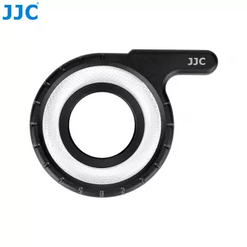 JJC makro ringljus med blixt för Olympus Tough TG-7 TG-6 TG-5 TG-4 TG-3 TG-2 (MRL-TG1)