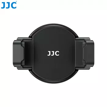 JJC MS-SPC1 svart magnetiskt telefonfäste med 1/4 inch-gänga och 2 kallskohållare för iPhone MagSafe