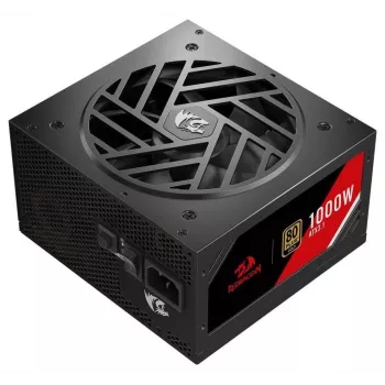 Redragon Master GC-MS03 1000W nätaggregat, 80 PLUS Standard, ATX, icke-modulärt, 120mm fläkt, svart