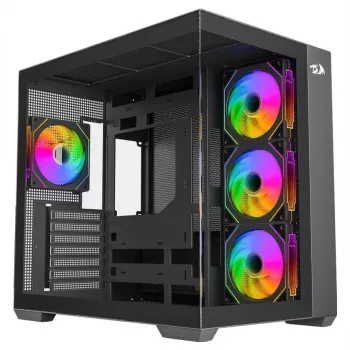Redragon EVO ARGB GC-623-PRO mid-tower gaming-chassi, svart