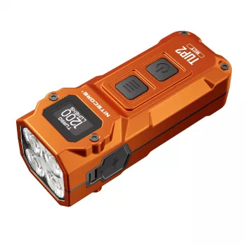 Nitecore TUP2 orange 1200lm USB-C ficklampa