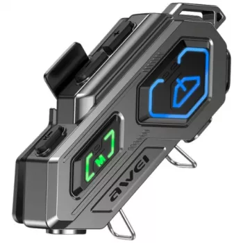 AWEI VS-6 Bluetooth-intercom headset för motorcykel svart