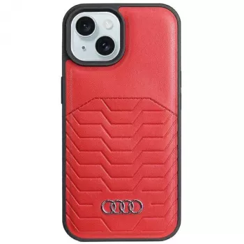 Audi konstläder MagSafe hårt skal för iPhone 15 / 14 / 13 6,1