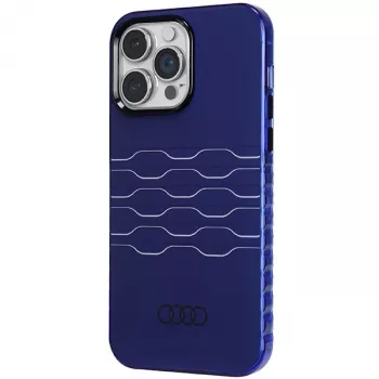 Audi IML MagSafe-skal för iPhone 14 Pro Max 6,7 marinblå hårt skal