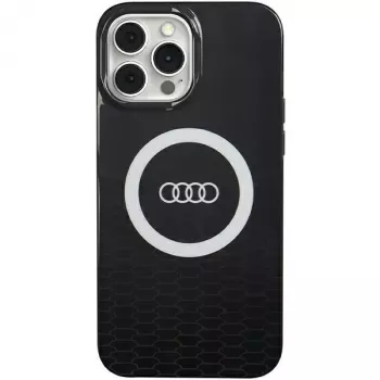 Audi IML Big Logo MagSafe-skal iPhone 13 Pro Max 6,7 svart hårt skal