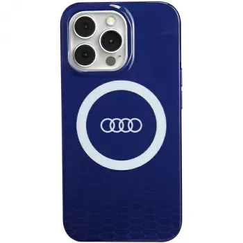 Audi IML Big Logo MagSafe-skal för iPhone 13 Pro / 13 6,1 marinblå hårt skal
