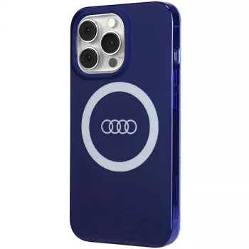 Audi IML Big Logo MagSafe-skal för iPhone 13 Pro / 13 6,1 marinblå hårt skal