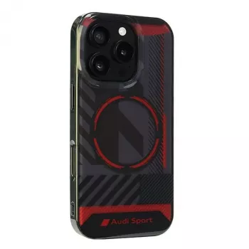 Audi IML Sport MagSafe hårt skal för Apple iPhone 16 Pro 6,3 inch svart