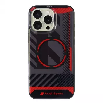 Audi IML Sport MagSafe hårt skal för iPhone 16 Pro Max 6,9 inch – svart
