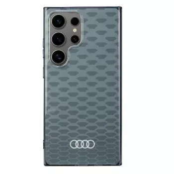 Audi IML Stitching Pattern MagSafe-skal för Samsung Galaxy S24 Ultra, grå