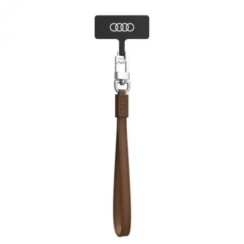 Audi Universellt telefonband 28 cm 10 mm läder brunt AU-HSLSL-GT/D1-BN