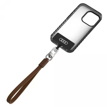 Audi Universellt telefonband 28 cm 10 mm läder brunt AU-HSLSL-GT/D1-BN