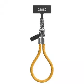 Audi Universellt telefonband 28 cm 8 mm gult AU-HSL8-R8/D1-YW