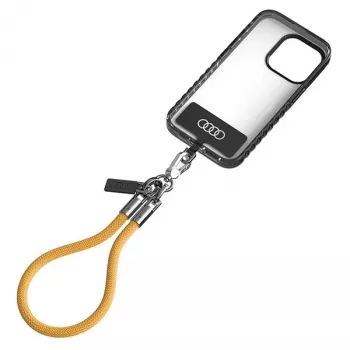 Audi Universellt telefonband 28 cm 8 mm gult AU-HSL8-R8/D1-YW