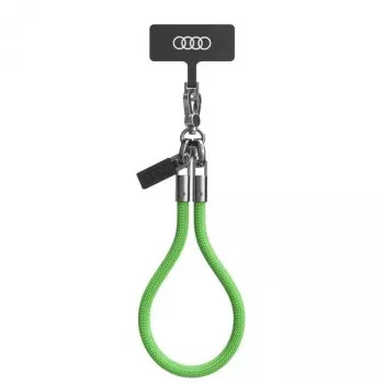 Audi universellt telefonlanyard 28cm 8mm grön AU-HSL8-R8/D1-GN