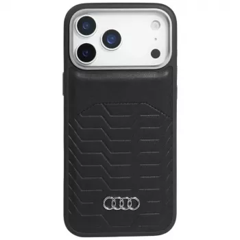Audi GT konstläder MagSafe-skal för iPhone 17 Pro Max svart
