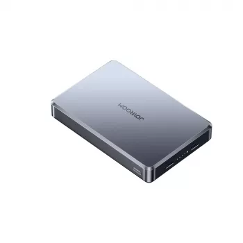 Powerbank Joyroom JR-PBM08 Pro 22,5W 10000mAh med trådlös laddning 2x USB-C – grå