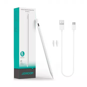Joyroom JR-X9S Pro aktiv pekpenna med 2 utbytbara spetsar – vit