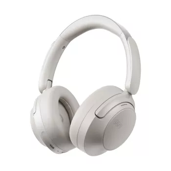 QCY H3S trådlösa over-ear-hörlurar med LDAC och ANC – vit