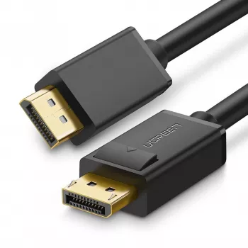 UGREEN DisplayPort till DisplayPort-kabel DP102, 4K, 3D, 5 m, svart