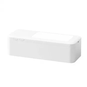 USAMS multifunktionellt telefonstativ med LED-ringljus, vit, ZB26501 (US-ZB265)