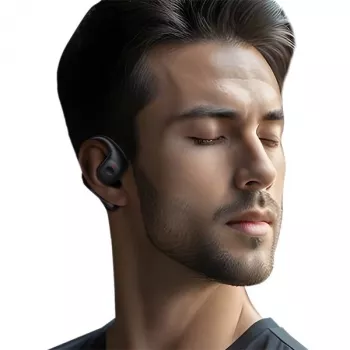 USAMS G26 Open-Ear trådlösa Bluetooth 5.3-hörlurar vit BHUUG02