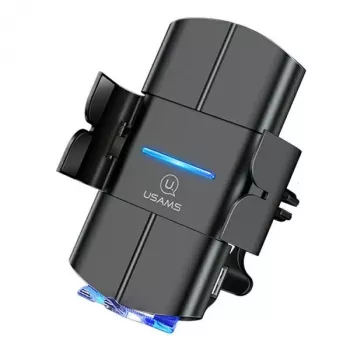 USAMS US-CD133 trådlös laddningsbar powerbank 10W 10000mAh svart