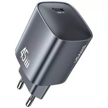 USAMS T66 45W GaN snabbladdare svart