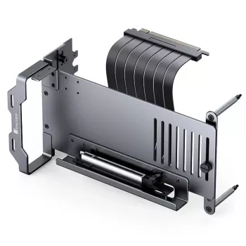 Jonsbo A50 vertikalt GPU-monteringskit, PCIe 5.0 riserkabel 175 mm, grå (A50 GRAY)