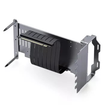 Jonsbo A50 vertikalt GPU-monteringskit, PCIe 5.0 riserkabel 175 mm, grå (A50 GRAY)