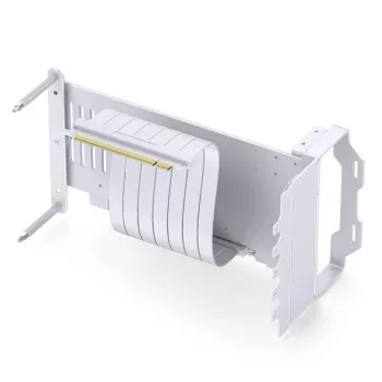 Jonsbo A50 vertikalt GPU-monteringskit, PCIe 5.0 riserkabel 175mm - vit