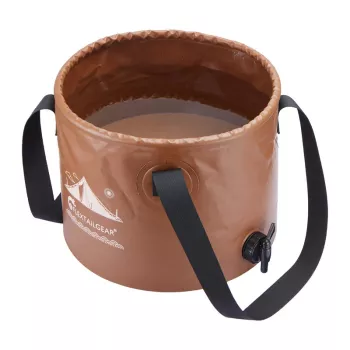 Flextail Flex Bucket 20L hopfällbar hink (brun)