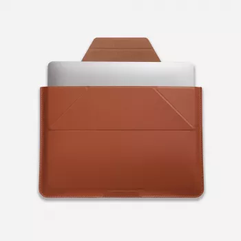 Moft Sleeve 14 laptopfodral med inbyggt stativ - brun