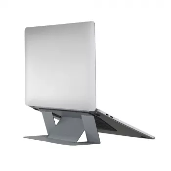 MOFT självhäftande laptopstativ grå