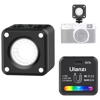 Ulanzi L2 RGB LED-videolampa