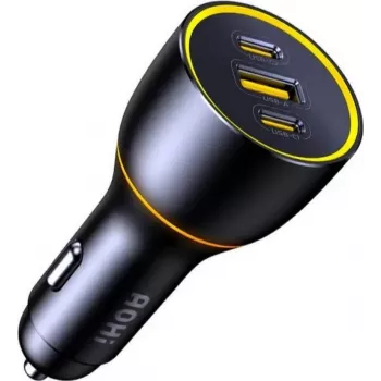 AOHi Superauto PD 170W 2x USB-C, 1x USB-A GaN-laddare