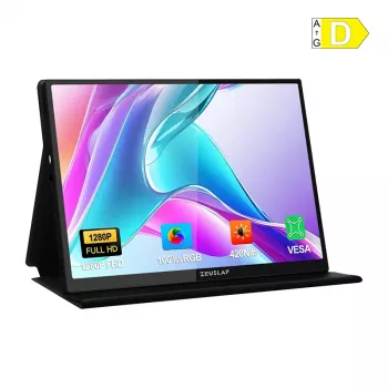 ZEUSLAP Z10T bärbar skärm med 10,1 inch 1920x1200 IPS 10-punkts pekskärm
