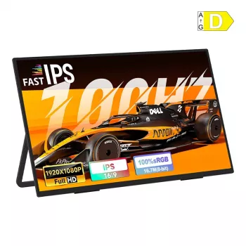 ZEUSLAP Z23 LITE 23,8 inch bärbar skärm - Full HD IPS 100Hz USB-C