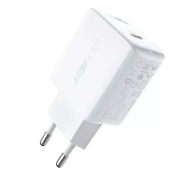 ACEFAST A1 PD20W USB-C-nätaggregat vit