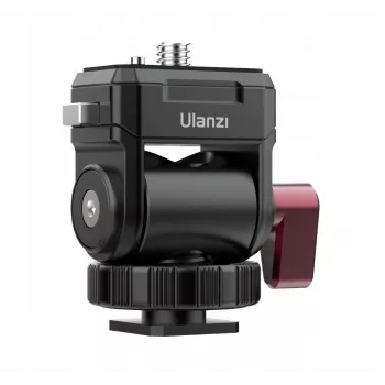 ULANZI Quick CO01 3D 360° monitorfäste med 1/4 tums skruv, svart