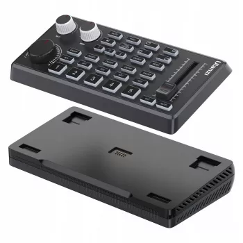 ULANZI D005 DD02 ljudmixer ljudkort för livestreaming, poddning, gaming