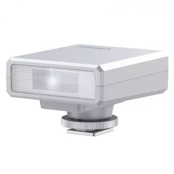 Ulanzi F12 GN12 RGB LED-videolampa med cold shoe-adapter, 2500K-9000K, 6W, 2000mAh, vit
