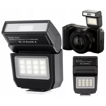 Ulanzi SL03 bi-color LED-videolampa – svart